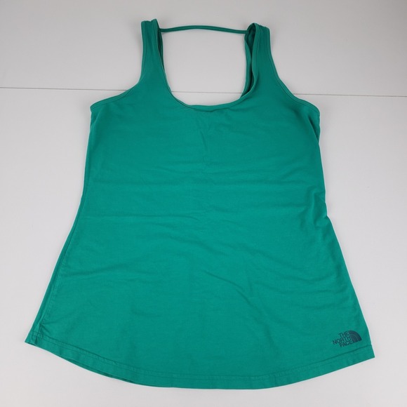 The North Face Tops - The North Face‎ Tank Top Women's Medium Green Sleeveless Pullover Knit Top